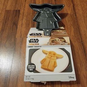 Star Wars Mandalorian Grogu Baby Yoda Pancake Set - New